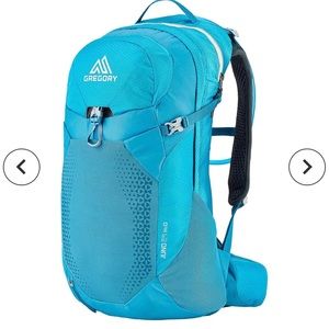 Womens Gregory Juno 24 Hydration pack, new with tags, color Laguna blue!